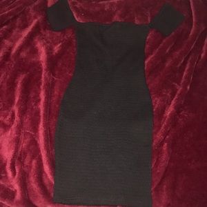 Off the shoulder Dress.